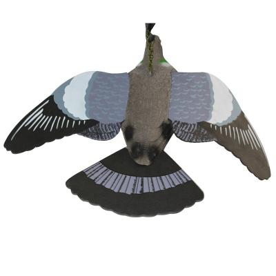 China Eco-Friendly Assembled Gray Plastic Teal Bird Wing Owl Visitor Hunting Decoy With Wings for sale