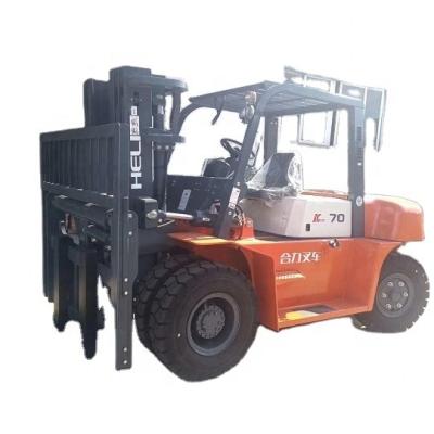 China Garment Shops China HELI Forklifts New 7 Ton Forklift Warehouse Forklift Works Price for sale