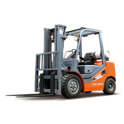 China Hotels 3 Ton Diesel Forklift With Full Mast ISUZU Nissan Engine Free Price For Sale for sale