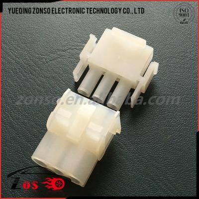 China PA66 / PBT 3 pin molex automotive connector for sale