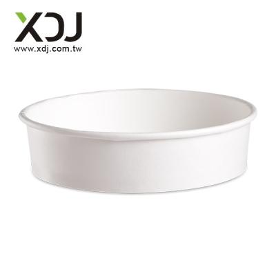 China Taiwan Disposable Custom Logo Disposable Food Paper Bowl 20oz D162mm for sale