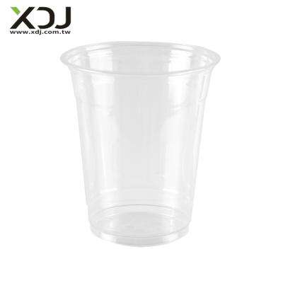 China Taiwan 12oz 92mm Factory Price Recyclable Plastic Disposable Cup PET Cold Drink Cup for sale