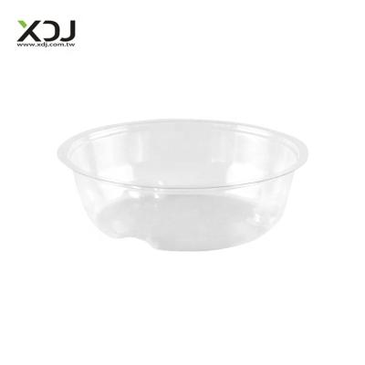 China Taiwan Recyclable High Quality 4oz Sundae PET Plastic Insert Cup For Fruit And Snack Packing for sale