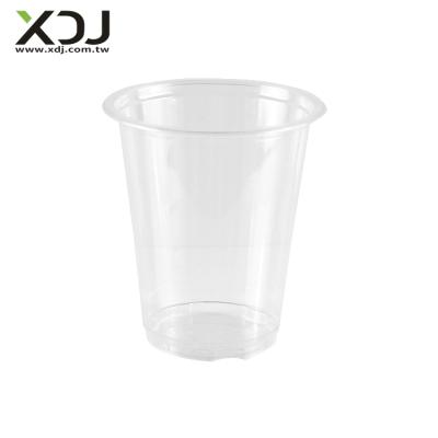 China Taiwan Factory Supply 7oz 78mm Recyclable PET Clear Cup With Lid Disposable PET Plastic Cup for sale