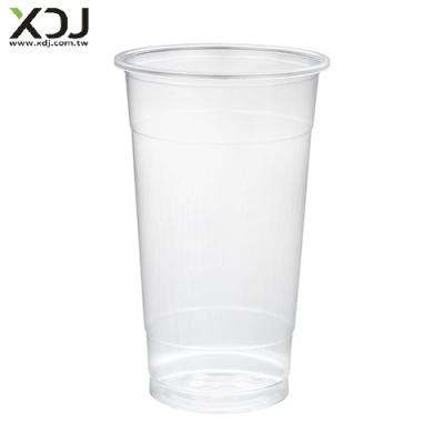 China Taiwan Factory Price 22oz 95mm PP Recyclable Transparent Disposable Cold Drink Cup for sale