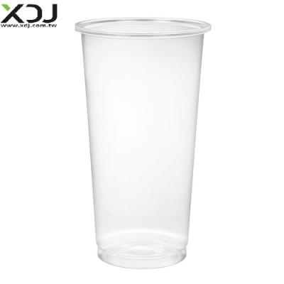 China Taiwan Factory Price 25oz 95mm PP Recyclable Transparent Disposable Cold Drink Cup for sale