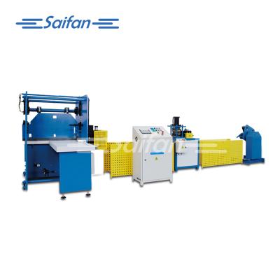 China machinery & Full Automatic Hardware Saifan Double Hole Steel Strip Production Line for sale