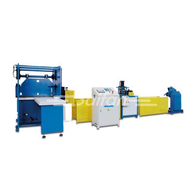 China machinery & SF302 Hardware SF302 Steel Material Automatic Plywood Box Machine Double Hole Strip Machine Double Hole Steel Strip Production Line for sale