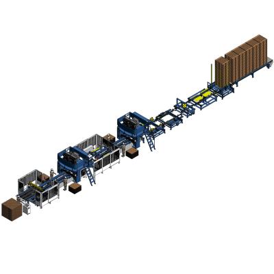 China SF1000-2 Factory Automatic Wood Pallet Production Line With High Producitvity for sale