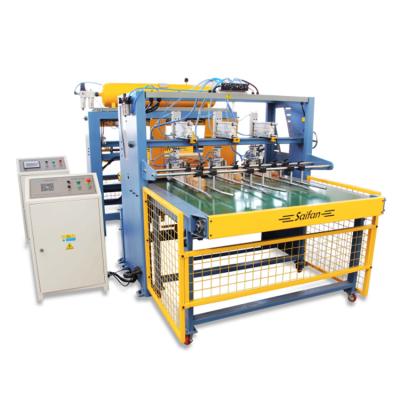 China SF9022 Factory Automatic Block Wooden Pallet Leg Nailing Machine for sale