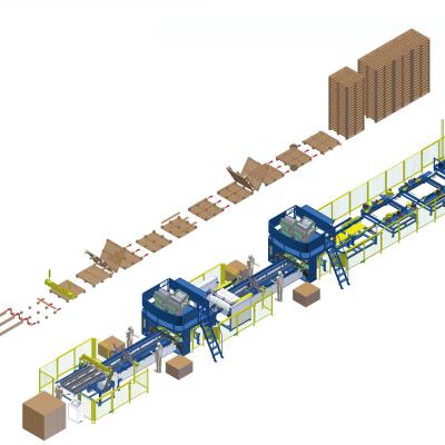 China Factory China Wood Pallet Nailing Machine from Saifan for sale