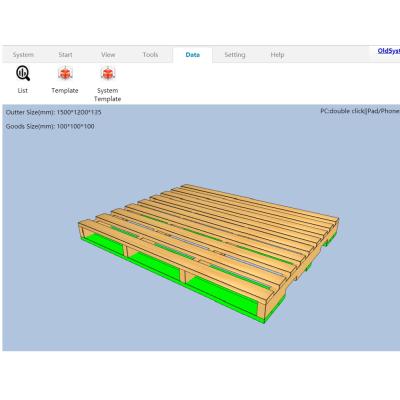 China Dnew Wooden Pallet Design Software Online Pallet and Crate Design for sale