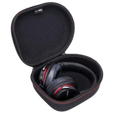 China Fully Protective Custom EVA Headphone Case Neckband Hard Case For Headphones Storage Travel Case for sale