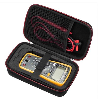 China Waterproof Shockproof Dustproof Carrying Case for Fluke 117 Digital Multimeter Fluke Multimeter Carrying Case for sale