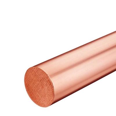 China Industry High Quality Copper Bars C1100 High Quality Round Bar Flat Rod for sale