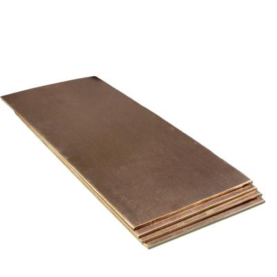 China High Stability And Strong Wear Resistance Industry Copper Backing Plate For Construction for sale