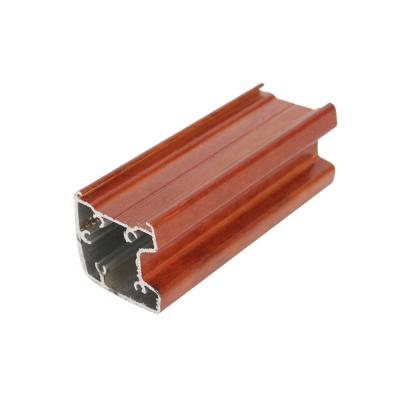 China door & Custom Wood Window China OEM Aluminum Extrusion Profile For Window Door Custom Aluminum Profiles for sale