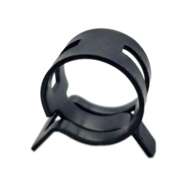 China Connect the pipes Chinese manufacturers direct sales the clamp of the inner stainless steel spring pipe is poly bag black spring clamp for sale