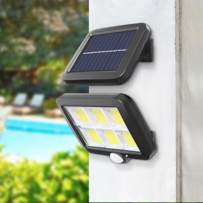 China Induction Solar Garden Outdoor Split Lamp Human Body Wall Lamp Garage Lighting Solar Rechargeable Street Light for sale