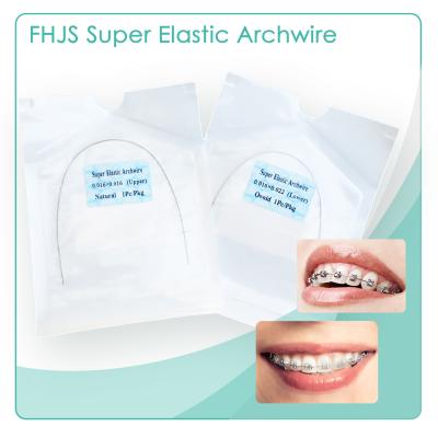 China Dental Orthodontic Arch Wire Copper Elastic Cu Niti Round Arch Wires In Orthodontics for sale