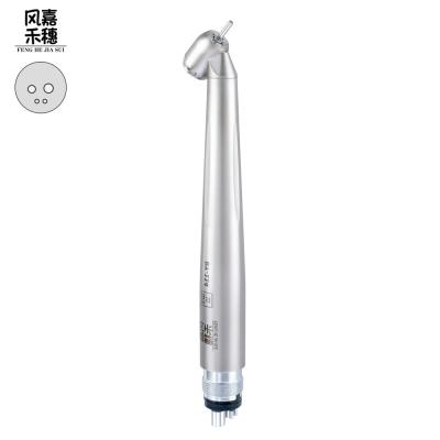 China 45° Head Dental Stainless Steel High Speed Handpiece Push Button Ceramic Bearing for sale