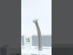 Silver Hygiene Dental High Speed Handpiece Ni Ti Anti Suckback Ceramic Bearing Push Button
