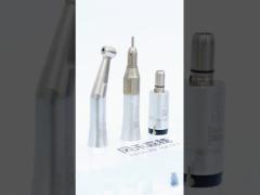 1:1 External Channel Low Speed Straight Handpiece SUS304 Contra Angled Anti Suckback Type B