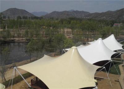 Chine Tentes d'hôtel de luxe de Glamping de construction trois couches de matériel de tissu à vendre