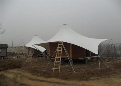 Chine Aspect esthétique de grande tente de Glamping de membrane de tissu tendu par coutume à vendre