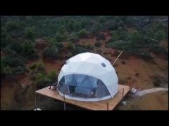 Geodesic dome tent