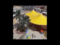 Playground shade structure