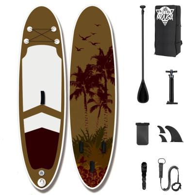 China Factory Price 2022 Unisex 11' Inflatable Stand Up Paddle Board SUP Board Inflatable Paddle Board Flower for sale