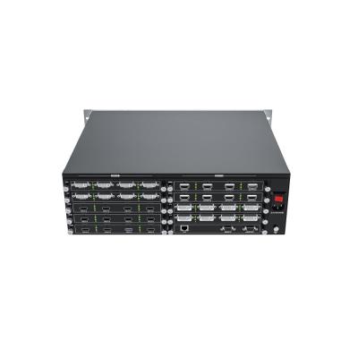 China Windows HD 4K Video Wall Multi Video Controller Single Chassis Large Video Wall Processor With Software Control VWP-300 for sale