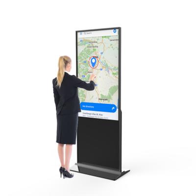 China Advertising Touch Screen Kiosk 49 Inch Design Visual Totem Network Mall Poster Digital Signage Ad Player 50