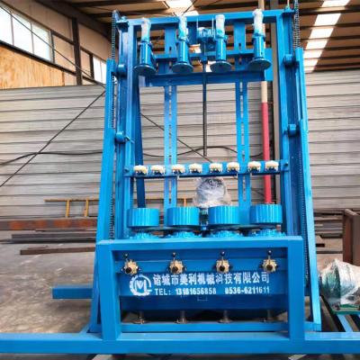 China Surface H-Beam Cleaning Shot Blasting Cylinder Cleaning Machine With High Flexibility for sale