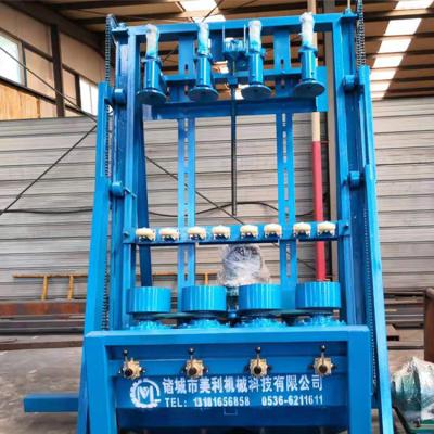 China Outer Cylinder Cold Blasting Small H-beam Cleaning Machine Four Station Internal Jet Cleaning Machine for sale