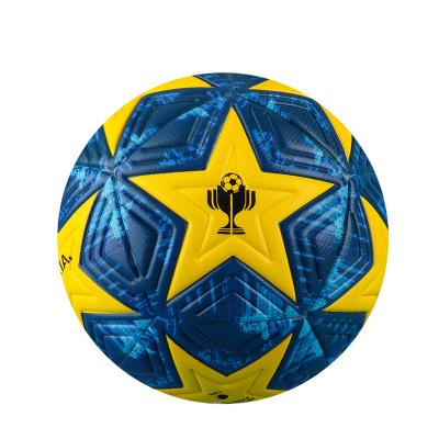 China Hot Selling Soccer Traning 2023 Premium PU Football Size 5 Updraft Bonded Soccer Ball Custom PU Leather Profession Football for sale