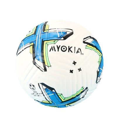 China 2023 Kids Football Traning PU School Size 5 Soccer And Football Customized Factory Direct Sale Thermally Explosion Proof Adhesive Football for sale