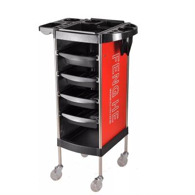 China Durable Cheap ABS Material Hair Salon Trolley Trolley Beauty Salon Equipment for sale