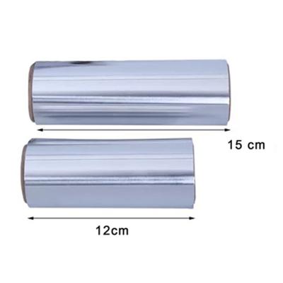 China Eco-friendly Hair Salon Used 12cmx50m Aluminum Foil Rolls Foil Roll For Hair Color for sale