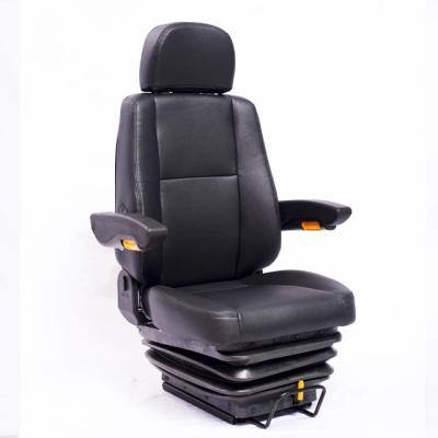 China Factory Price PVC Adjustable Air Suspension Seat Cover Leather Car For Truck Driver Seat for sale