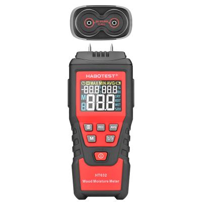 China China plastic wood instrument mini height moisture meter habotest wood moisture testing meter good for sale