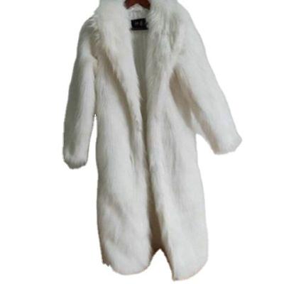 China New Autumn And Winter Fake Long Fur Coat Men's Viable Coat for sale