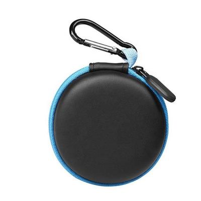 China Carry Zipper Eva Custom Storage Pouch Hard Leather Earphonecase Carry Storage Bag Earphone Case for sale