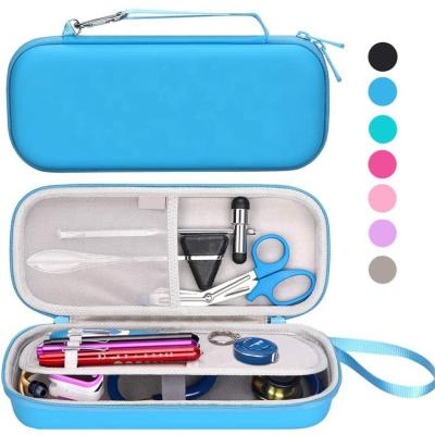 China Waterproof Shockproof Eva Stethoscope Case Custom Hard Zipper Dustproof Protective Bag For Hearing Aid for sale