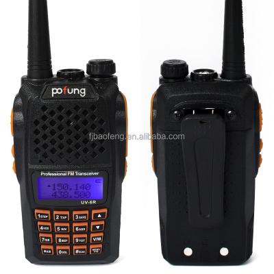 China Flashlight Function Walkie Talkie BAOFENG Dual Band Two Way Radio Mobile Radio UV-6R for sale