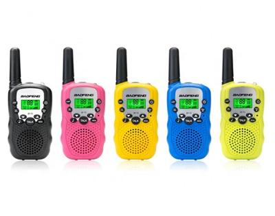 China Baofeng Child FRS Two Way Radio AA Battery Cheapest Mini Walkie Talkie T3 for sale