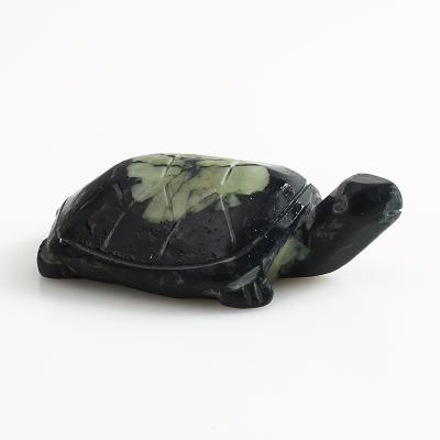 China China Wholesale Natural Turtle Opener Carving Crystal Animal Aquatic Plant Gem Reiki Crystal for sale