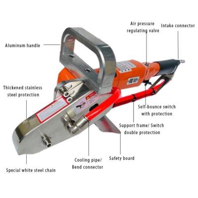 China GR-4500 Druckschneidemaschine zur Abwasserentfernung für 8*12 mm Gasrohrkabel zu verkaufen