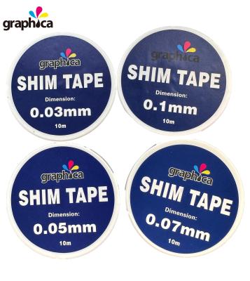 China 2024 Die Cutting Steel Shim Tape for Patching 1kgs Gross Weight Thickness 0.03-0.05 for sale